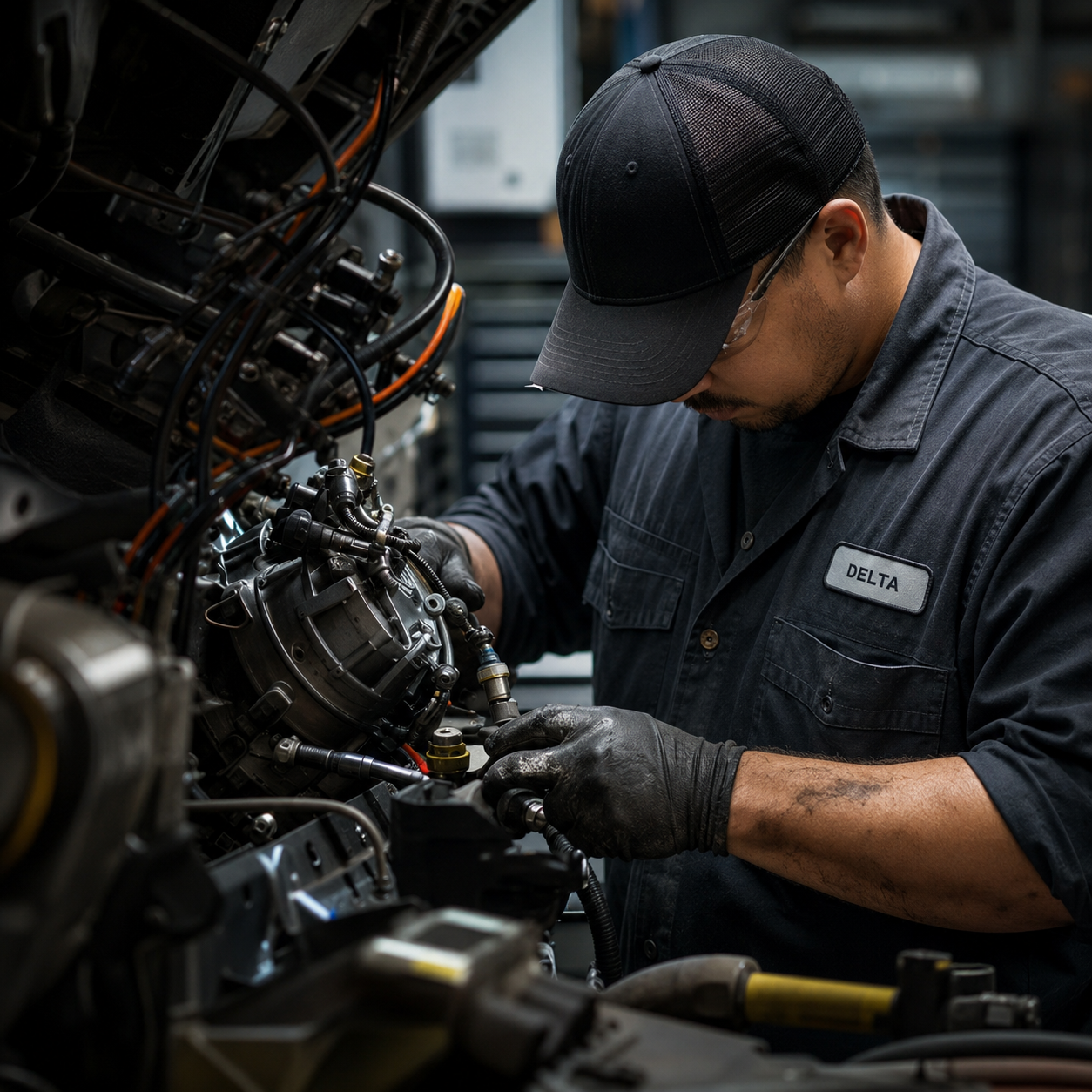 Heavy duty repair bay